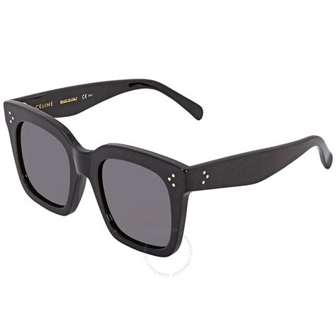 celine cl41076s|Celine Tilda Dark Grey Square Sunglasses CL41076S 807BN 51.